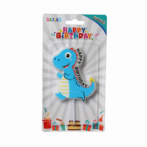 2024新しい恐竜の誕生日ケーキキャンドル漫画ベーキングデコレーションキッズバースデーキャンドル卸売 - Product Image 6