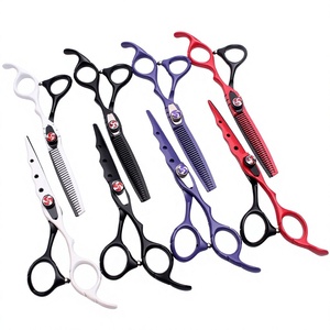 Professional 6" Right <b>Handed</b> Salon Hairs <b>Scissors</b> Long Handle Sharp Blade Tip High Stainless Steel Thinning Laser Texturizing - Product Image 1