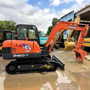 DOOSAN usato DH60 flessibile originale affidabile Mini corea <span class=keywords><strong>6</strong></span> <span class=keywords><strong>Ton</strong></span> DH60-7 DH 60 <span class=keywords><strong>6</strong></span> T 6Ton cingolato escavatore per la costruzione comunale - Product Image 2