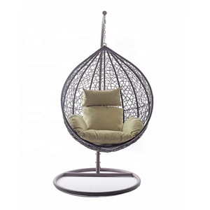 Tojine venta al por mayor interior al aire libre de ratán moderno <span class=keywords><strong>colgante</strong></span> columpio Patio mimbre huevo columpio cesta <span class=keywords><strong>Silla</strong></span> de ocio <span class=keywords><strong>con</strong></span> <span class=keywords><strong>soporte</strong></span> - Product Image 6