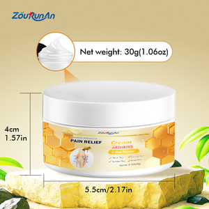 ZouRunAn وصول جديد النحل السم الألم كريم تخفيف التهاب المفاصل مرهم مشترك القاتل الاسترخاء الظهر الجص آلام الجسم مرهم - Product Image 6