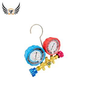 Linzhi Air Conditioning Tools R22 R410A R404A <strong>R134A</strong> Refrigerant <strong>Manifold</strong> <strong>Gauge</strong> Dual Meters With Connecting Pipe - Product Image 4