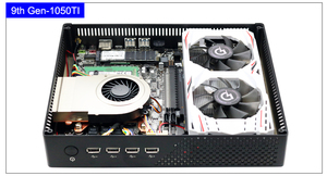 Eglobal chơi game mini <span class=keywords><strong>PC</strong></span> Intel Core I9-9900T với Rời Rạc đồ họa và quạt làm mát, DDR4 RAM + 2TB SSD, Dual HDMI & dp <span class=keywords><strong>PC</strong></span> Gamer - Product Image 5