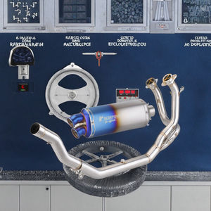 Pot d'échappement <span class=keywords><strong>moto</strong></span> pour Akrapovic, échappement modifié universel pour Yamaha R15 R6 R3 Duke 390 - Product Image 3