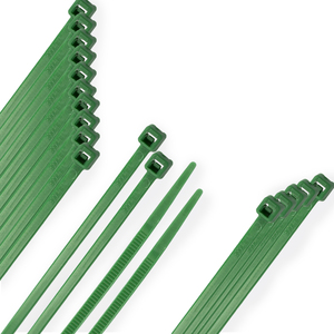 สายรัดเคเบิลไนลอน 100% สีเขียว 3.6 x 200 มม. (บรรจุ 100 ชิ้นต่อถุง) - Product Image 1