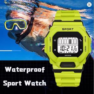Reloj Inteligente Deportivo Electrónico de Moda, Reloj Digital LED Multifuncional e Impermeable para Niños y Niñas - Product Image 5