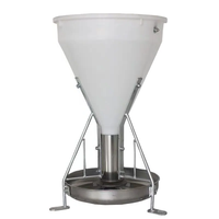 Nouveau Distributeur Automatique de Nourriture pour Porcs – Mangeoire PP Sèche et Humide pour l'Engraissement du Bétail – Équipement d'Élevage Porcin en Acier et Plastique – Vente Chaude
