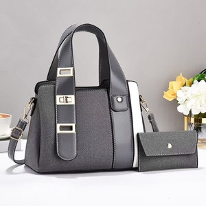 Sacs à main pour femmes, nouvelle collection, vente en gros, ensemble de 2 sacs fourre-tout de luxe en cuir PU, derniers éléments populaires, sac à main pour femme - Product Image 4