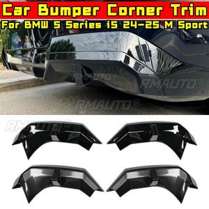 For BMW 5 Series i5 2024-2025 M Sport Style Car Rear Bumper Splitter Diffuser Rear Bumper <b>Protector</b> <b>Corner</b> Trim Car Accessories - Product Image 1