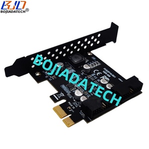 4 Portas 5Gbps USB 3.0 Tipo-A Conector para <span class=keywords><strong>PCI</strong></span> Express <span class=keywords><strong>PCI</strong></span>-E 1X Adaptador de Expansão Riser <span class=keywords><strong>Card</strong></span> Com Cabo de Dados - Product Image 3