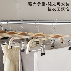 Stainless Steel <b>Clothes</b> <b>Rack</b> Rod Heavy Duty Round Modern Design For Wardrobe Closet Bathroom Curtain Use - Product Image 1
