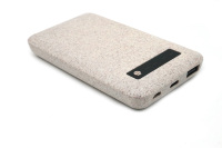 Cellules d'alimentation en paille de blé, 8000mAh, biodégradables, pour tous les téléphones, nouveau, produit respectueux de l'environnement