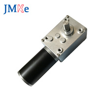 JMKE 24V 20RPM Motor DC Magnet Permanen dengan Roda Gigi Cacing 31ZY Poros 8mm untuk Rumah Pintar, Sepeda Listrik, Kipas, Peralatan, Robot