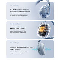 Casque audio supra-auriculaire de haute qualité avec mode de jeu à faible latence, audio sans perte, suivi de la tête en temps réel pour un usage quotidien