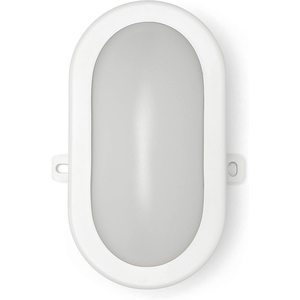 Lámpara de Pared LED Blanca Velamp TARTARUGA de 5.5W, IP54, 450lm, 4000K, Diseño Moderno de Plástico, Montaje en Pared - Product Image 4