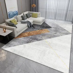 Novo tapete mais vendido em 2024 Tapetes de fácil limpeza e antiincrustantes para sala de estar