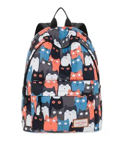 Unisex için ücretsiz örnek seyahat sırt çantası tam baskılı sırt çantası/okul çantası
