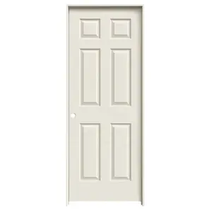 Livraison rapide Porte intérieure moderne Porte Interne Porte en bois massif Porte de chambre à coucher pour maison