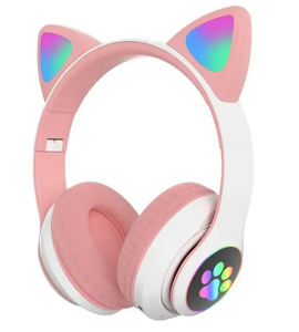 Audífonos Inalámbricos Bluetooth con Orejas de Gato LED, Plegables, para Niñas, con Entrada AUX de 3.5mm, Ranura para Tarjeta TF y Micrófono, Modelo 2026 - Product Image 5