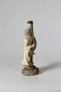 Mystics of Time - Estatua de Papá Tiempo pintada a mano con guadaña y reloj, decoración coleccionable para el hogar y la oficina - Product Image 5