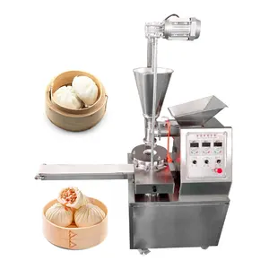 Yüksek verimli Siopao Baozi Bun Maker makinesi/otomatik çorba hamur makinesi/tahıl ürün Momo buğulanmış topuz yapma makineleri