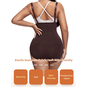 ชุดกระชับสัดส่วนตาข่ายระบายอากาศ ขายดี พร้อมตะขอหน้า ชุดกระชับสัดส่วนแบบชิ้นเดียว เป้าเปิด สำหรับผู้หญิง - Product Image 4