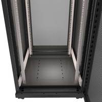 Armoire de serveur réseau FINEN 18U 22U 27U 32U 37U 42U 47U avec porte en verre, rack de serveur sur pied, rack de serveur DDF