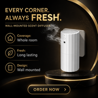 Produit Tendance 2026 : Diffuseur d'Arômes Intelligent Innovant pour la Maison, Humidificateur de Luxe Sans Eau à Brancher, Purificateur d'Air en Plastique