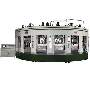 6 <b>Stations</b> EVA Curved Automatic Foaming Injection Moulding Machine For EVA Shoes, Slippers And Sandals - Product Image 1