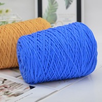 Fil à tricoter épais et doux en acrylique 100% de qualité supérieure, 8 brins, haute ténacité, 400g/rouleau, en cône, pour tapis DIY, personnalisable, vente chaude