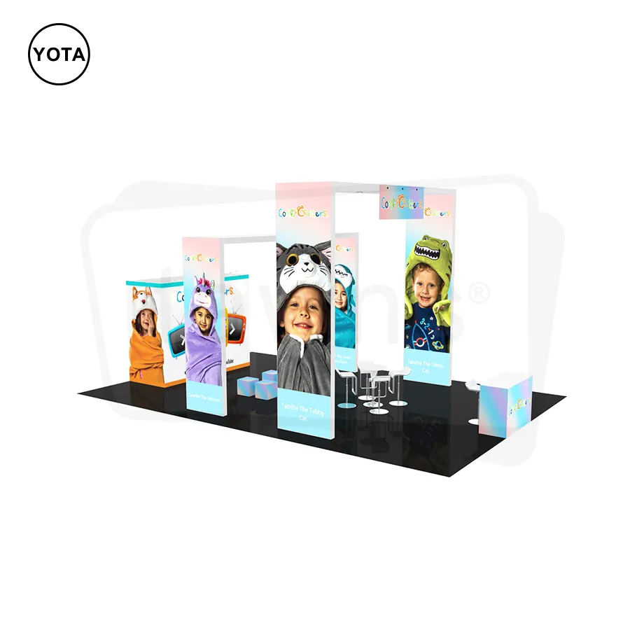 Tawns Custom Printing Tradeshow Display Stall 6x9 Standard Exhibition Booth