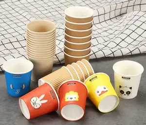 China Papier für Tee tasse Pappbecher Einweg Pappbecher günstigen Preis