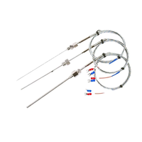 Sonde de température blindée WRNK-191 de type K à vente chaude, thermocouple PT100 avec résistance thermique pour capteur de température