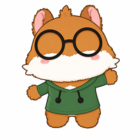 Vêtements personnalisés pour poupée en peluche écureuil mignon, tenue à capuche verte pour jouet en peluche, déguisement pour poupée de personnage IP