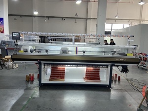 Totalmente jacquard cuello máquina de tejer con plomo <span class=keywords><strong>2</strong></span> + <span class=keywords><strong>2</strong></span> sistema - Product Image 5