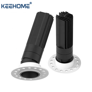 Anti-éblouissement intégré 7w 12w Led Downlight projet moulage sous pression en aluminium encastré plafond COB vers le bas lumière 0-10V gradation <span class=keywords><strong>Spot</strong></span> Light - Product Image 2