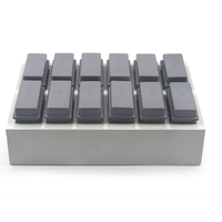 Lab Use Microscope Slide Staining Square Cover Pathology Staining Jar and Rack