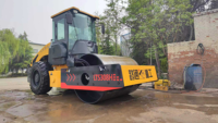 Rouleau vibratoire monocylindre 8 tonnes LTS308H autoporté pour projets de pavage routier