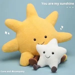 Amusant Fruit Pacifiant Poupée Étoile Mignon Ours Jouet Super Doux En Peluche PP Coton Remplissage Fruit Forme Cerise Simulé Oreiller En Peluche Jouet - Product Image 2