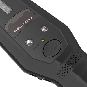 An ninh chuyên nghiệp kiểm tra sân bay vàng ABS nhựa máy dò kim loại với pin sạc cầm tay máy dò kim loại - Product Image 4