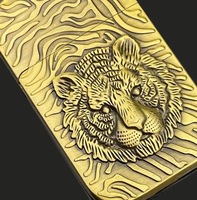Briquet à kérosène coupe-vent en alliage de zinc, style rétro bronze, avec logo personnalisé en relief