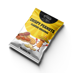 Sacchetti per cuscini per imballaggi di snack commestibili stampati su misura con fogli di alluminio vuoti sacchetti di patatine alla banana con piantaggine di mylar - Product Image 1