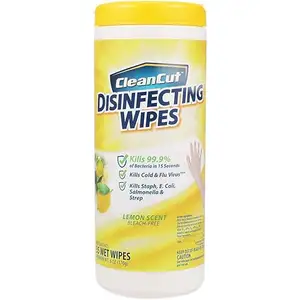 OEM Disposable Nonwoven Fabric Household Cleaning Lemon Scent Disinfecting Wipes