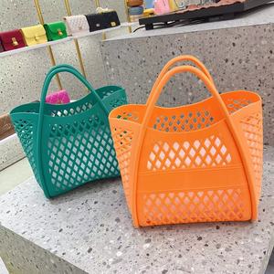 Sac à main ouvert en EVA ajouré, pochette découpée, sac à bandoulière étanche en gelée, plusieurs couleurs, léger, pour femme, idéal pour l'été et la plage - Product Image 5