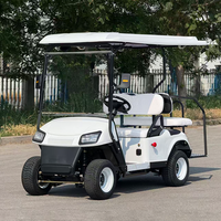 Voiturette de golf 4 places, voiturette de golf Q Follow et voiturette de golf pliable pour jardin de villa