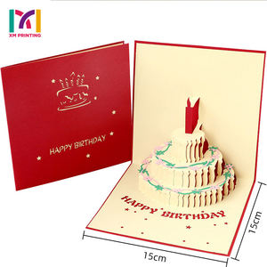 Carte Pop Up Joyeux Anniversaire Cartes Pop Up 3D Anniversaire Comprend Enveloppe et Note Tag Nouvelle Arrivée - Product Image 5