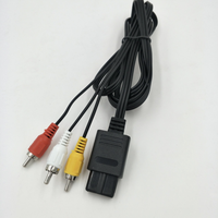 Câble AV composite pour GameCube N64 SFC SNES, sortie AV multi-prises vers 3 RCA Rouge Blanc Jaune, câble audio-vidéo en gros