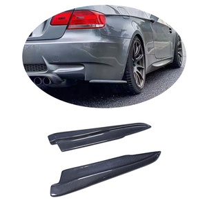 Per <span class=keywords><strong>BMW</strong></span> <span class=keywords><strong>E92</strong></span> E93 M3 in fibra di carbonio <span class=keywords><strong>paraurti</strong></span> posteriore Splitter grembiule alare - Product Image 4