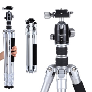 Nhiệm Vụ Nặng Nề <span class=keywords><strong>Monopod</strong></span> Mạnh Mẽ Màu Đen Xách Tay Trọng Lượng Nhẹ Máy Ảnh Tripod Bóng Head Tripod Đứng Cho Dslr - Product Image 1