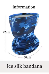 Cagoule d'été respirante et antidérapante pour femmes et hommes Masque de ski et d'équitation Bandana pour les sports de plein air Protection solaire - Product Image 2